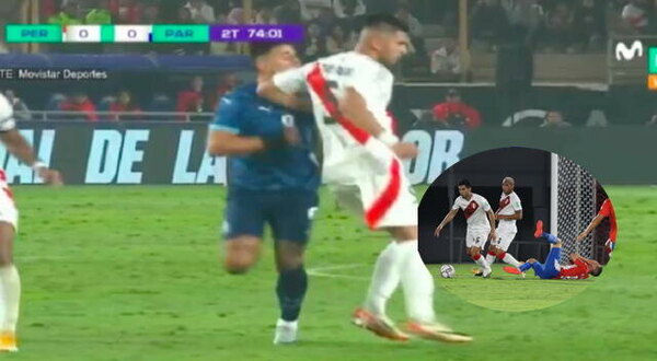 Versus / ¡El mismo de siempre! Zambrano y otro codazo a un jugador de la Albirroja