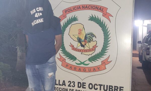 Detienen a empleado infiel