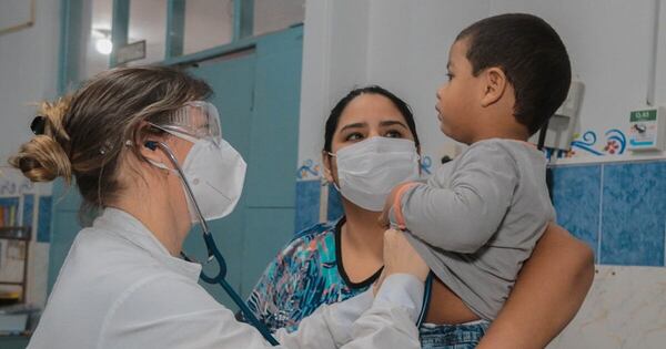 La Nación / Enfermedades respiratorias en niños van en aumento e instan a vacunarse