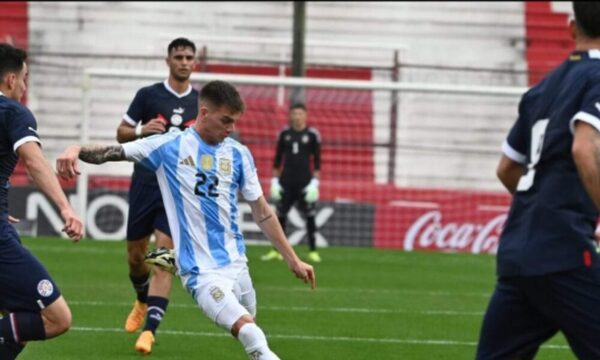 Paraguay sub-23 cayó ante Argentina por goleada