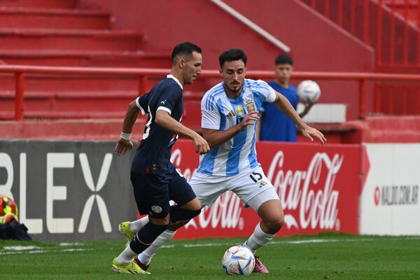 Albirroja Sub 23 cayó por 4-0 ante Argentina en un amistoso internacional - trece
