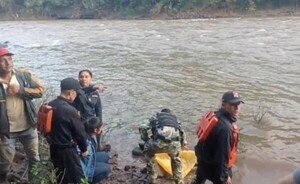 Hallan cuerpo en el río Monday: sería hijita de la escribana