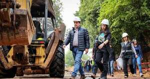 La Nación / Viviendas para la Chacarita: Baruja verificó avances de obras