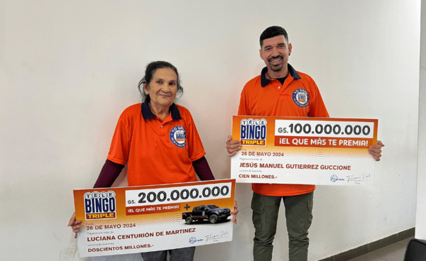 ¡EL TELEBINGO TRIPLE PRESENTA A SUS DOS NUEVOS MILLONARIOS! · Radio Monumental 1080 AM