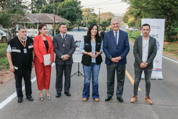 Eliminan lomadas sobre la ruta Pirayu-Paraguarí - ADN Digital