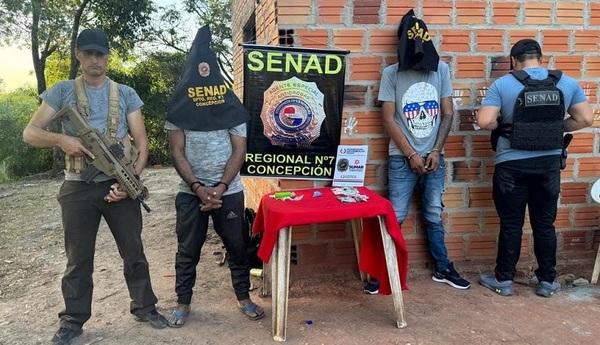 SENAD captura a peligrosos distribuidores de drogas en “Calaverita”