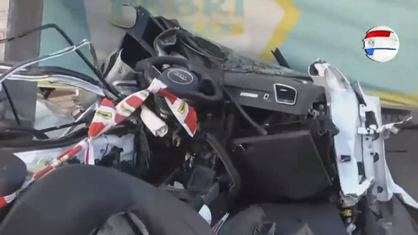 Impactante accidente en San Lorenzo: Circulaba a alta velocidad, perdió el control, chocó y murió