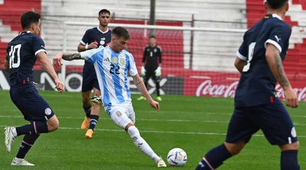 Paraguay Sub 23 sucumbe ante poderoso Argentina en amistoso