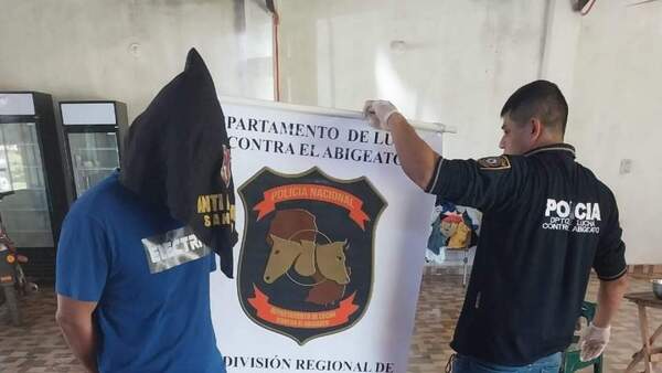 Abigeato en Guayaibí: Detenido con 102 kilos de carne de dudoso origen