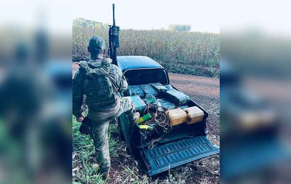 Incautan media tonelada de marihuana paraguaya en puerto clandestino brasileño - ABC en el Este - ABC Color