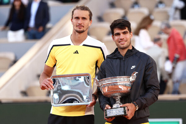 Versus / Alcaraz es "una bestia, un animal", dice Zverev