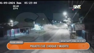 Accidente vehicular provoca muerte en Piquete Cué - SNT