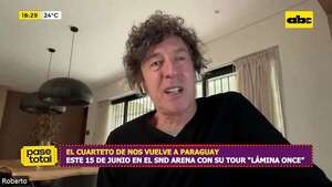 Cuarteto de Nos vuelve a Paraguay: conversamos con el vocalista Roberto Musso - Pase Total - ABC Color