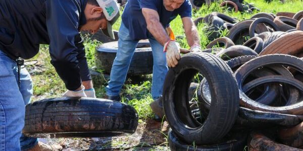 Campaña Cubierta Aty 2024 destinó más de 30.000 kg de neumáticos para reciclaje