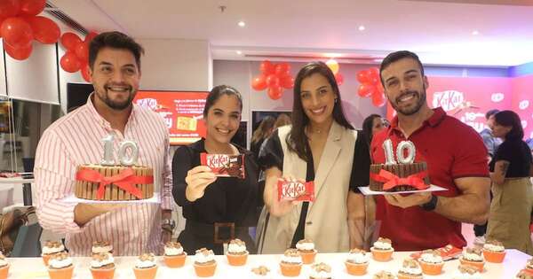 La Nación / KitKat celebra sus 10 años en Paraguay con Happy Breakday