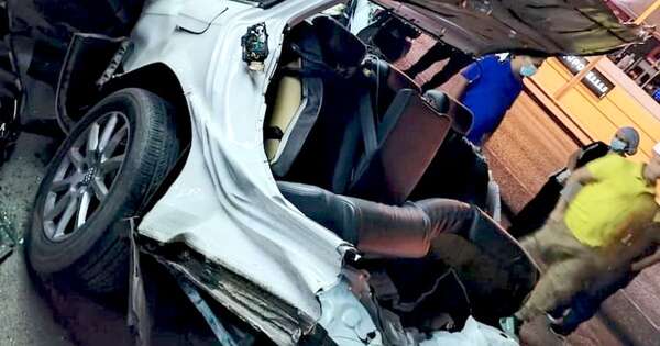 La Nación / Hombre pierde la vida en violento accidente