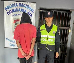 Atrapan a adicto que acababa de robar auto de un lavadero de Hernandarias - La Clave