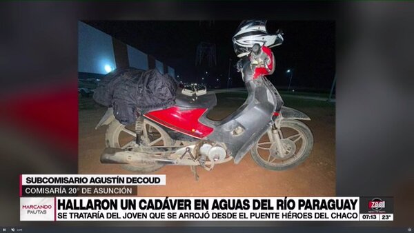 Hallan un cadáver en el río Paraguay: Sería joven que se arrojó del puente Héroes del Chaco - Megacadena - Diario Digital
