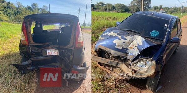TRAS COLISIÓN UNA PERSONA RESULTÓ HERIDA EN ENCARNACIÓN - Itapúa Noticias