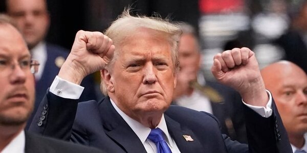 “No me importa el juicio”: miles de simpatizantes muestran apoyo a Trump