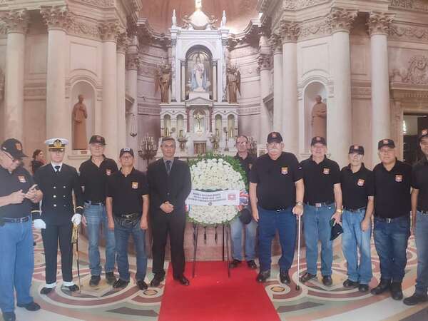 Excimeforistas rinden homenaje a héroes de la Guerra del Chaco - Nacionales - ABC Color