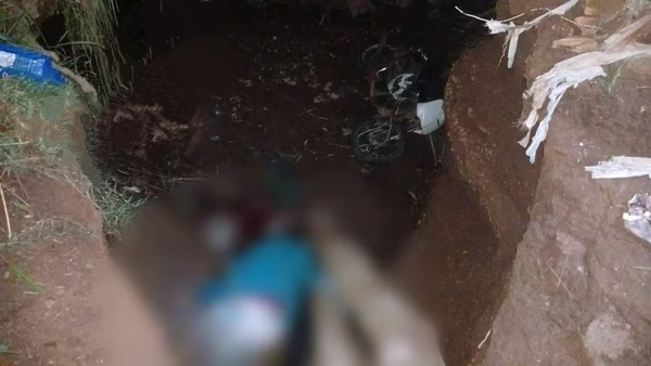 Madre e hija fallecen después de caer con su motocicleta a un arroyo - Noticiero Paraguay