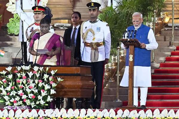 Inusual “invitado” en la investidura legislativa de la India - Mundo - ABC Color
