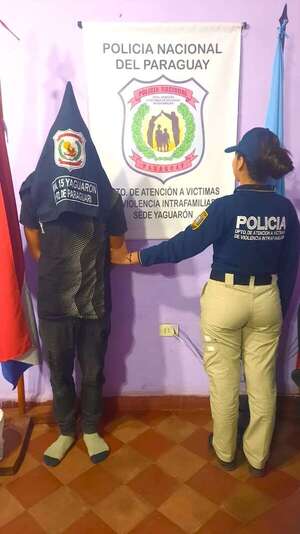 Detienen a un joven adicto por agredir a su hija de tres años y a su pareja en Yaguarón - Nacionales - ABC Color
