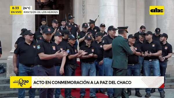 Video: Excimeforistas conmemoran 89 años de la Paz del Chaco - ABC Noticias - ABC Color