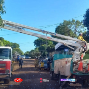 ANDE LAMENTA MUERTE DE ELECTRICISTA PARTICULAR Y PIDE NO MANIPULAR TENDIDO ELÉCTRICO - TVS