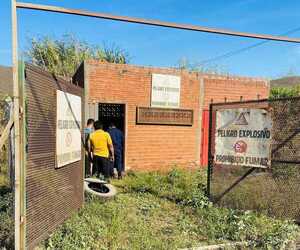 Hurtaron explosivos de una cantera en San Juan del Paraná