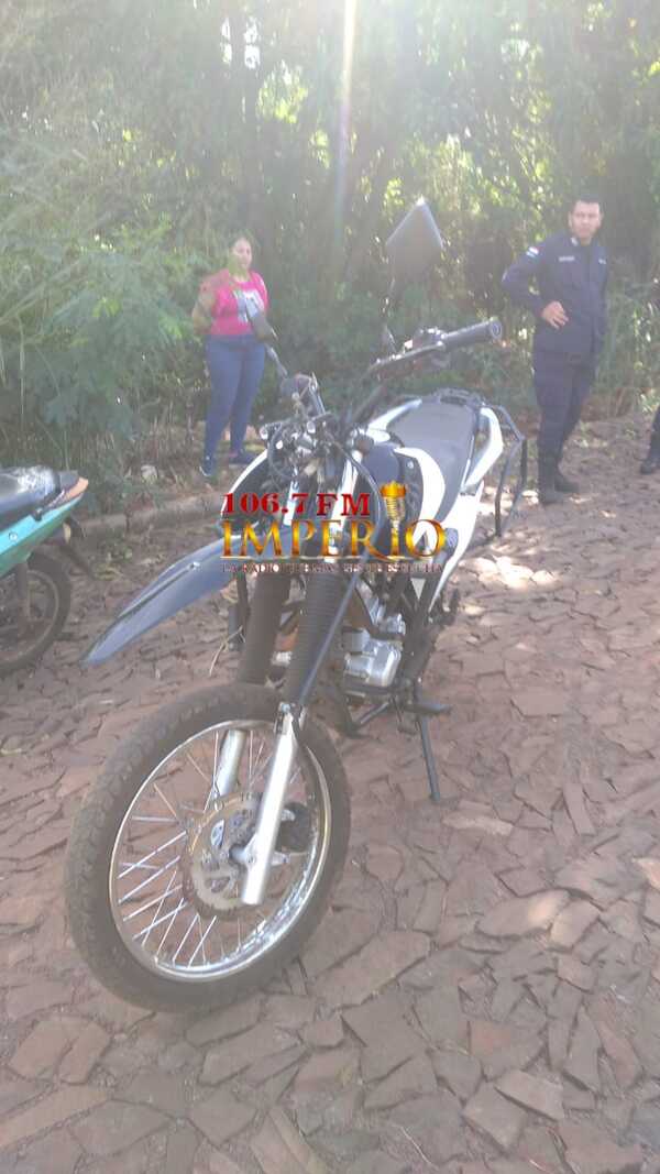 Motocicleta hurtada de la casa de un delivery fue recuperada por medio de Frontier Security - Radio Imperio 106.7 FM