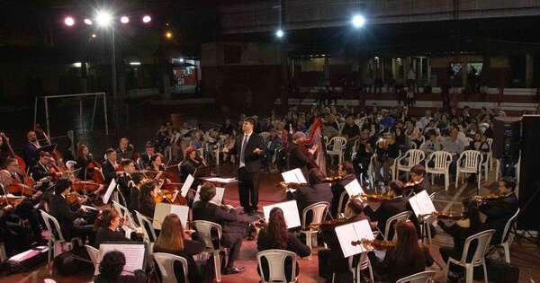 La Nación / La “Sinfonía divertida” llega al colegio Dante Alighieri