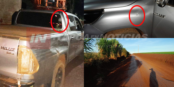 INVESTIGAN A OCUPANTES DE CAMIONETA ROBADA QUE FUE BALEADA EN SAN RAFAEL DEL PARANÁ - Itapúa Noticias