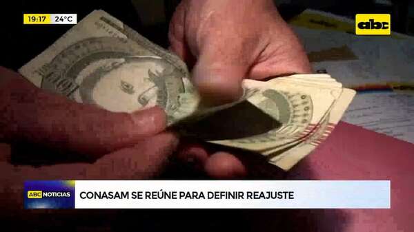 Video: Conasam se reúne este miércoles para analizar suba de salario mínimo - ABC Noticias - ABC Color