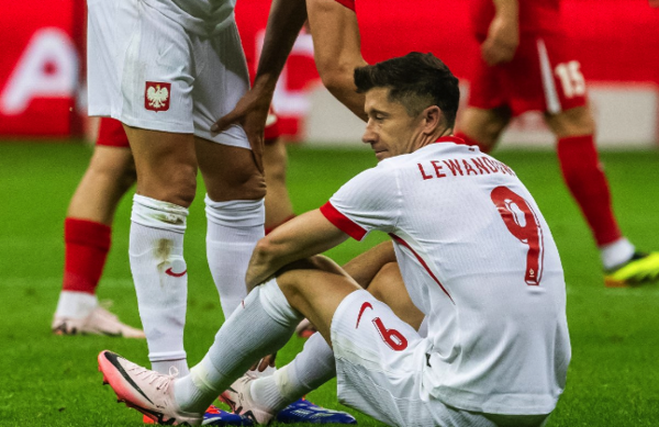 Lewandowski se lesiona en la antesala de la Eurocopa 2024