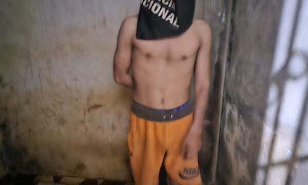 Joven golpeó a su madre y fue detenido