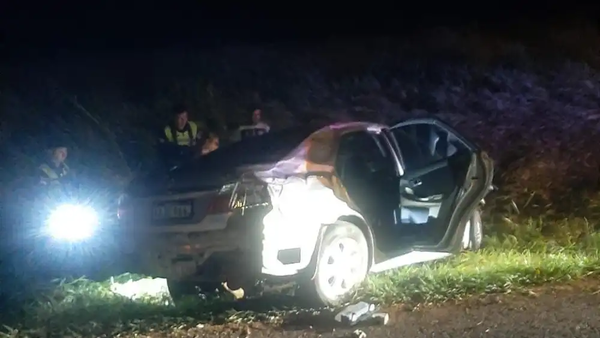 Hermano del senador Erico Galeano sobrevive a violento choque en Alto Paraná - Noticiero Paraguay