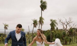 Jessica Torres y su tierna dedicatoria a su ména en bodas de papel