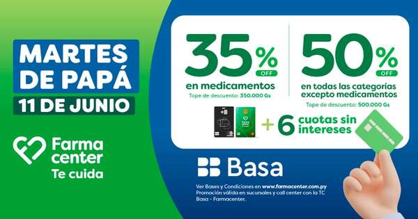 Diario HOY | Martes de papá con Farmacenter y Basa
