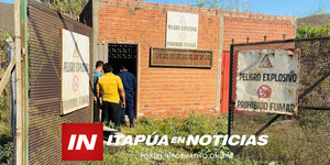  HURTARON EXPLOSIVOS DE UNA CANTERA EN SAN JUAN DEL PARANÁ  - Itapúa Noticias