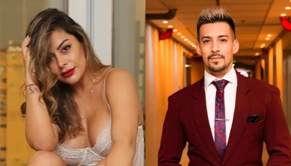 Larissa Riquelme y Jorge Moliniers se vieron las caras - Teleshow