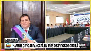 Plan piloto de Hambre Cero arrancará en tres distritos de Guairá - Megacadena - Diario Digital