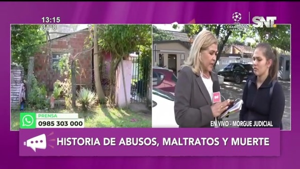 La sobre mesa de IDM: Maltrato y filicidio - SNT
