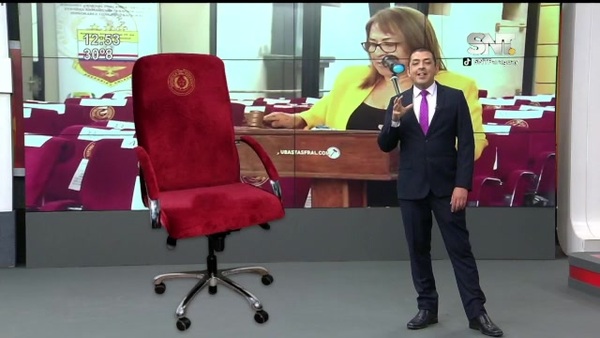 Subastan las sillas del Congreso Nacional - SNT