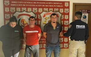 Tres detenidos en el caso de violento asalto a cobrador de farmacia