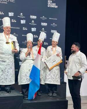 ¡Paraguayas traen la medalla de plata en el Mundial de Pastelería! - Nacionales - ABC Color