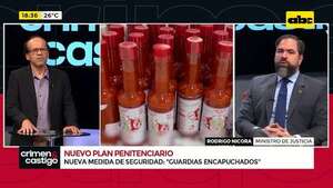Video: Ministro de Justicia habla sobre el emprendimiento ‘’Prisioneros del Sabor’'  - Crimen y castigo - ABC Color
