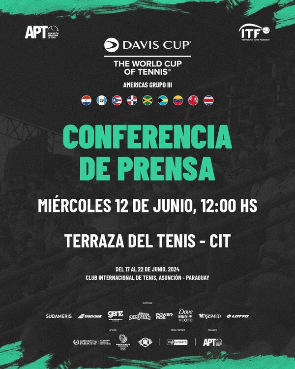 Presentan en el CIT la Zona Americana 3 de la Copa Davis