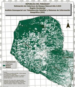 Chaco tiene 79% de bosque nativo - Economía - ABC Color